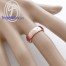 แหวนทองสีชมพู พิ้งค์โกลด์ แหวนเพชร แหวนคู่ แหวนแต่งงาน แหวนหมั้น -R3013DPG-18K